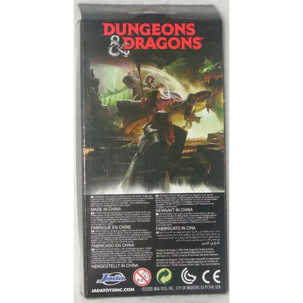 Jada Toys DUNGEONS & DRAGONS Die Cast Figurines 4 Pack Starter Pack - Picture 7 of 8